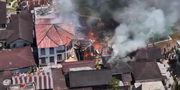 Pondok Tahfidz Putra Ibnu Mas’ud Silungkang di Sawahlunto Dilalap Api: Kerugian di Taksir Ratusan Juta