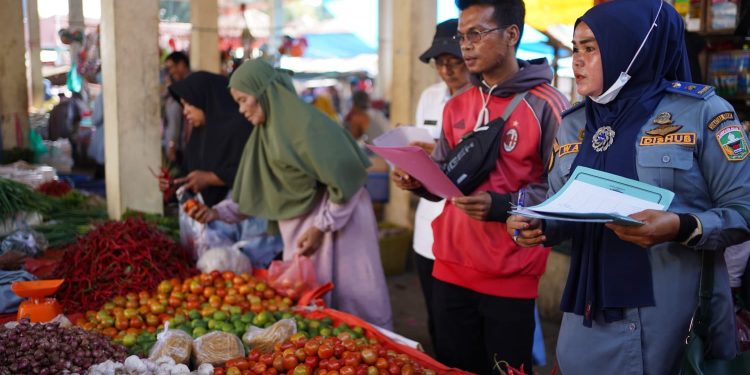Harga Bahan Pokok di Talang Terpantau Stabil