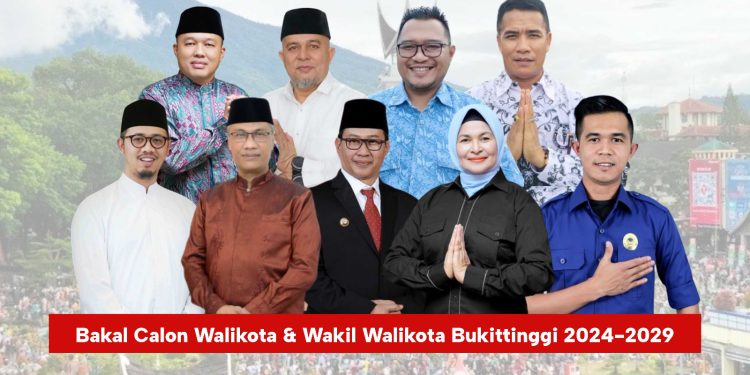 Bursa Bakal Calon Kepala Daerah di Bukittinggi Semakin Ramai Diperbincangkan Warga Kota