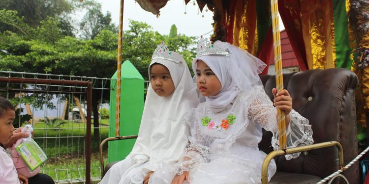 PAWAI HAFALAN JUZ 30 TK AN NUHA YAYASAN AN NUHA SIKUMBANG MUNGKA.