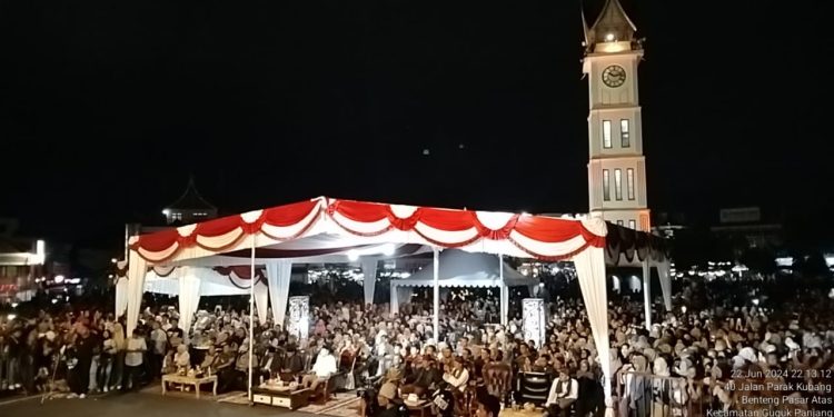 Masyarakat Sambut Antusias Peluncuran Tahapan Pilkada 2024 di Bukittinggi