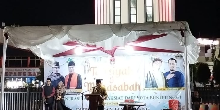 Pemko Bukittinggi Gelar Tausiyah dan Muhasabah untuk Masyarakat Kota Bukittinggi