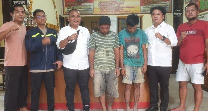 Dua Pencuri Besi di Sijunjung Ditangkap, Bukti Kejahatan Ditemukan
