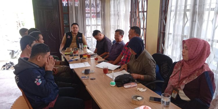 Rapat Persiapan Pembentukan Anggota PTPS di Kecamatan Guguk Panjang