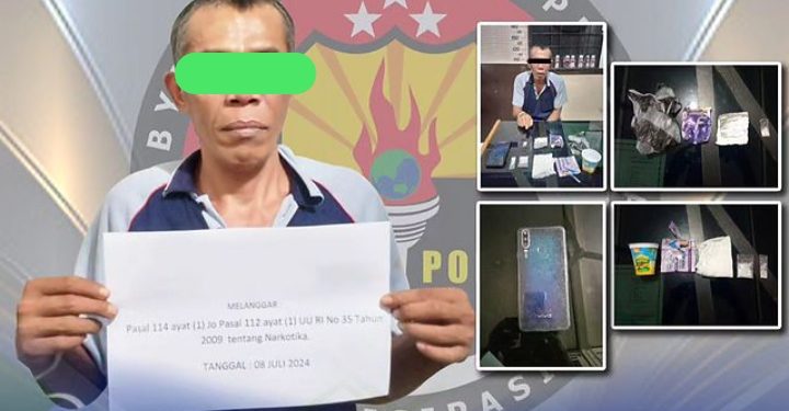 Seorang Lansia Kedapatan Simpan Narkotika Jenis Sabu, di Lima Puluh Kota Diringkus Polisi