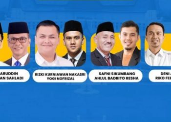Beredar Foto Empat Pasangan Calon Bupati Kabupaten Lima Puluh Kota Mulai Muncul, Spekulasi Politik Memanas
