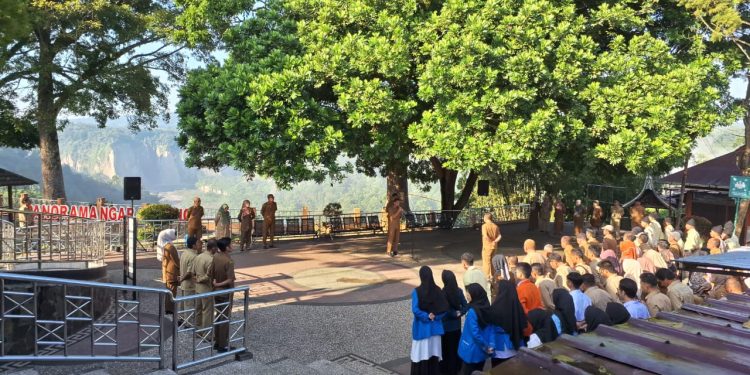 Dinas Pariwisata Kota Bukittinggi Laksanakan Apel Gabungan, Upayakan Inovasi dan Peningkatan Pendapatan