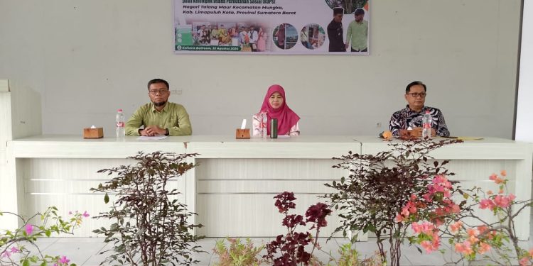 Dekranasda Lima Puluh Kota Dorong Pengembangan Usaha Gula Aren di Nagari Talang Maur
