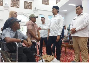 Bantuan Sembako untuk 280 Penyandang Disabilitas Bukittinggi Disalurkan