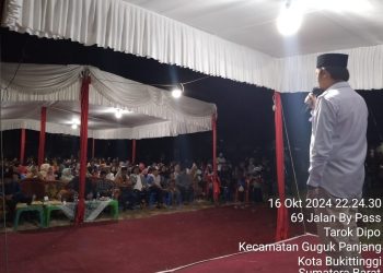 Senja Berganti Malam, Warga Antusias Sambut Kampanye Erman Safar-Heldo Aura