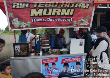 Penjual Air Tebu di Bukittinggi: Terimakasih Bang Wako