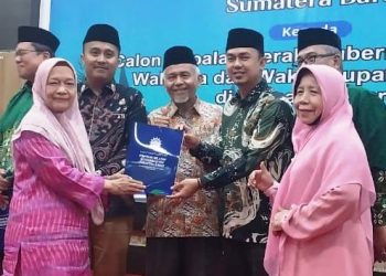 Dukungan Terus Mengalir, PW Muhammadiyah Sumbar Resmi Jagokan Pasangan Deni Asra-Riko Ferbrianto