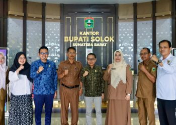 Diskominfo Kabupaten Solok Terima Tim Visitasi dari Komisi Informasi Sumatera Barat