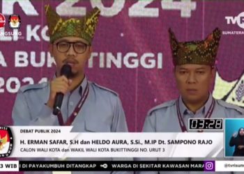 Debat Cawako Bukittinggi: Paslon 03 Kuasai Panggung