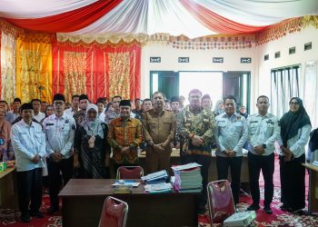 Pjs Bupati Solok Sambut Tim Penilai Desa Anti Korupsi Di Nagari Talang Babungo