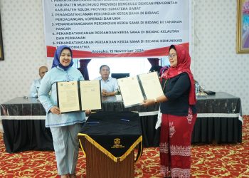 Pemkab Solok dan Pemkab Muko-Muko Jalin Kerjasama