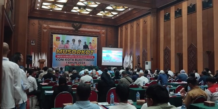 Hendra Hendramin Terpilih Pimpin KONI Bukittinggi 2024-2029