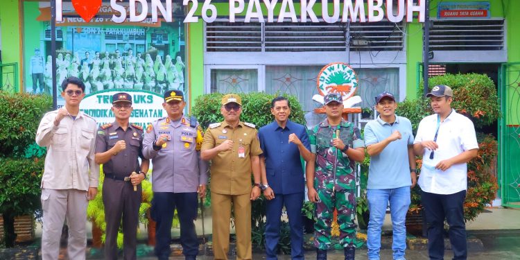 Pj Wako Payakumbuh Monitoring Launching Makan Bergizi Gratis