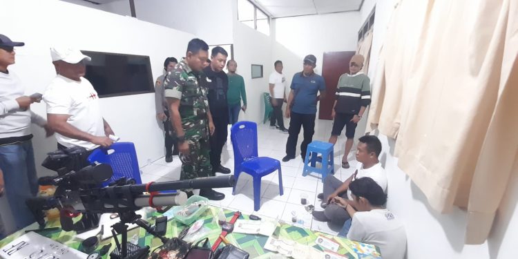 Kodim 0304/Agam Tangkap Dua Bandar Narkoba Asal Pekanbaru di Bukittinggi