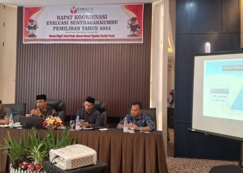 Bawaslu Kota Bukittinggi Gelar Rakor Evaluasi Sentragakkumdu Pemilu 2024