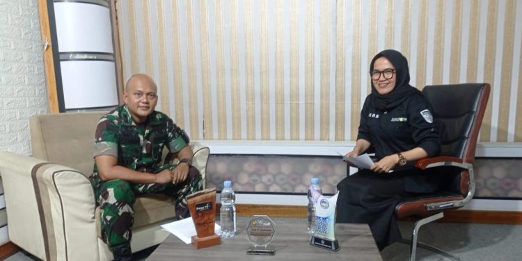 Kodim 0306/50 Kota Kampanye Rekrutmen TNI AD Melalui Podcast