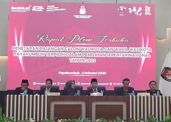 KPU Payakumbuh Tetapkan Zulmaita-Om Zet Sebagai Walikota dan Wakil Walikota Terpilih