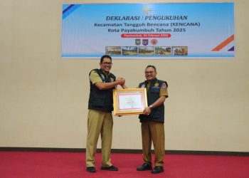 Payakumbuh Deklarasikan Kecamatan Tangguh Bencana Pertama di Sumatera Barat