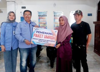 Bank Nagari Cabang Bukittinggi Salurkan Paket Umroh Gratis, Meriati: Ini Adalah Berkah Tak Terhingga