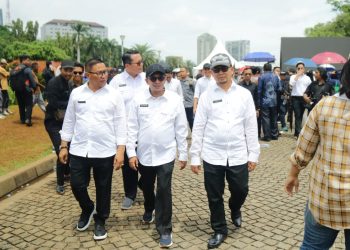 Wako dan Wawako Bukittinggi Terpilih Ikuti Gladi Bersih Pelantikan di Monas