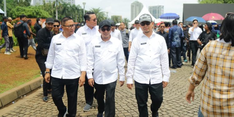 Wako dan Wawako Bukittinggi Terpilih Ikuti Gladi Bersih Pelantikan di Monas