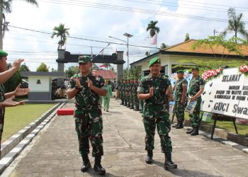 Pamit Jelang Pindah Tugas, Danrem 032/Wirabraja Brigjen TNI Wahyu Eko Purnomo Kunjungi Kodim 0306/50 Kota