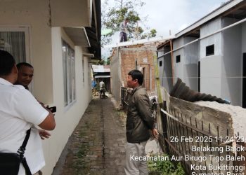 Pembangunan Tanpa IMB Tetap Berjalan, Dinas PUPR Bukittinggi Meradang