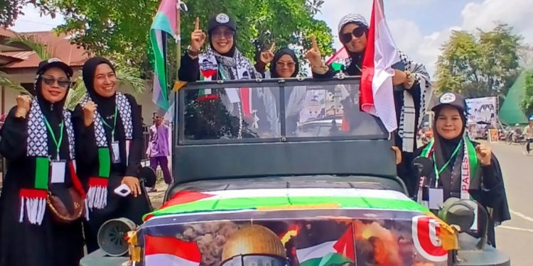 Ribuan Masyarakat Payakumbuh Gelar Aksi Damai Bela Palestina