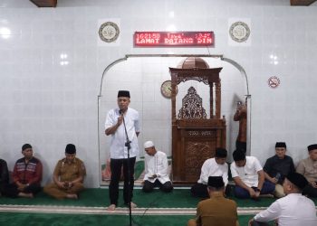 Wawako Payakumbuh Dampingi Wagub Sumbar dalam Safari Ramadhan di Masjid Baitul Inabah