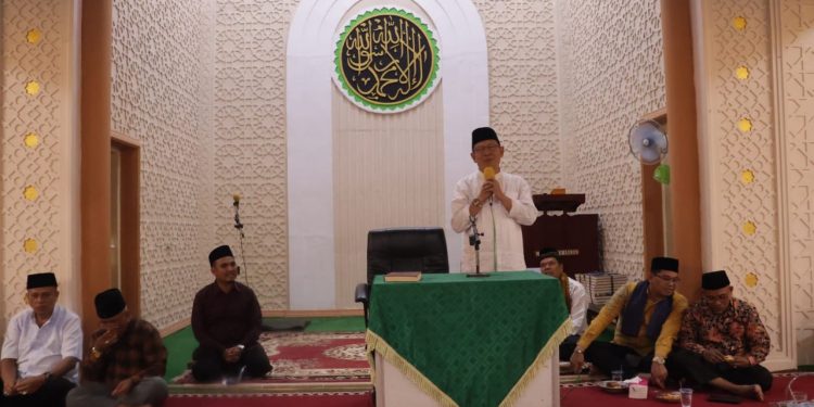 Wali Kota Payakumbuh dan Tim Safari Ramadhan Sumbar Kunjungi Masjid Muhsinin, Terima Bantuan Pengembangan Masjid