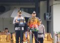 Apel Gelar Pasukan Operasi Ketupat 2025 yang dipimpin oleh Kapolres 50 Kota