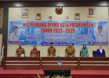 Pemko Payakumbuh Tetapkan Lima Misi Utama dalam RPJMD 2025–2029, Fokus pada Pembangunan Manusia dan Ekonomi Kompetitif
