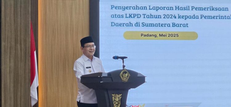 BPK-RI Serahkan LHP LKPD 2024 kepada Delapan Daerah di Sumbar, Pemko Payakumbuh Harap Raih WTP ke-11