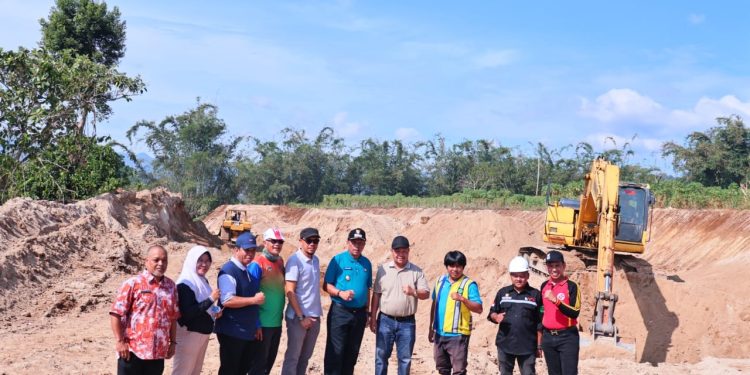 Tahap Kedua Proyek Pengendalian Banjir Batang Agam Dimulai, Pemko Payakumbuh Tegaskan Komitmen Kawal Progres