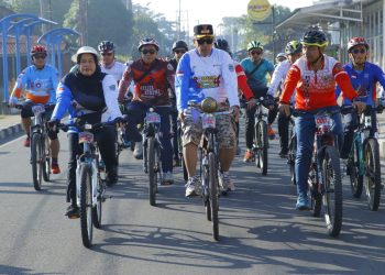 Wawako Payakumbuh Meriahkan Gowes Silaturahmi 4, Promosikan Wisata dan Budaya Lewat Sepeda