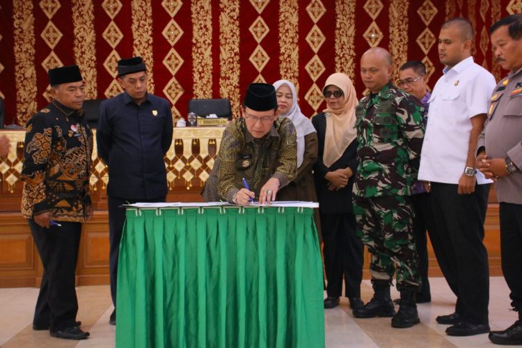 DPRD Payakumbuh Sahkan Dua Ranperda Menjadi Perda, Targetkan Payakumbuh Maju dan Bermartabat