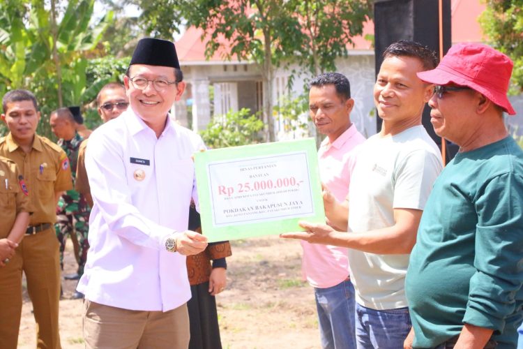 Wali Kota Payakumbuh Letakkan Batu Pertama Pembangunan Kantor Lurah Koto Panjang