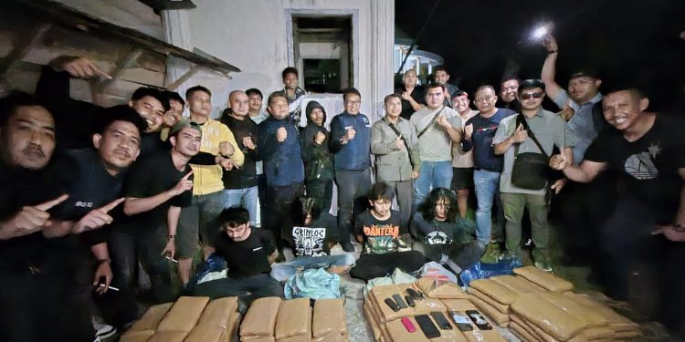 BNNP Sumatera Barat Berhasil Mengungkap Peredaran Narkotika Jenis Ganja di Bukittinggi