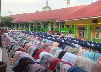 SMPN 3 Payakumbuh Gelar Sholat Istisqa’ Minta Agar Segera Turun Hujan