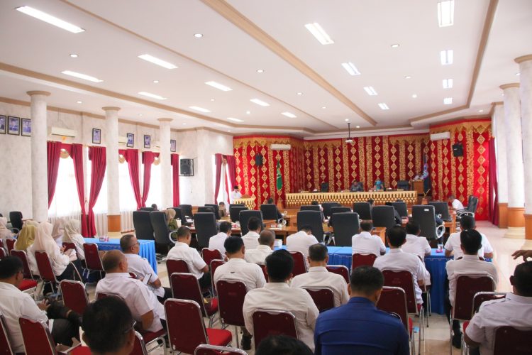 Zulmaeta Walikota Payakumbuh Sampaikan Jawaban Pandangan Umum Fraksi Fraksi DPRD
