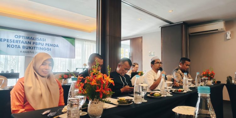 Pemko Bukittinggi Bersama BPJS Kesehatan Bahas Optimalisasi Kepesertaan PBPU