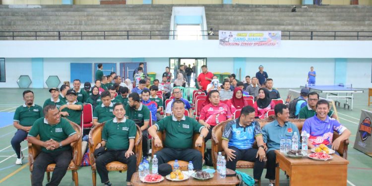 Wawako Elzadaswarman Hadiri Dan Resmikan Kejuaraan Tenis Meja Piala Walikota Tahun 2025