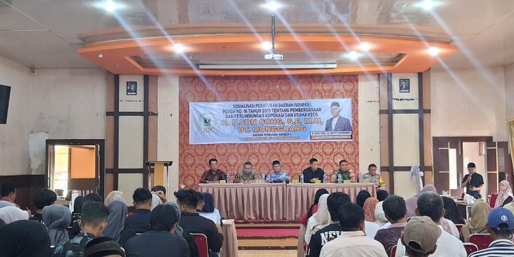 H.Ilson Cong Dt.Mongguang Wakil Ketua Komisi II DPRD Sumbar Sosialisasi Perda No.16 Tahun 2019
