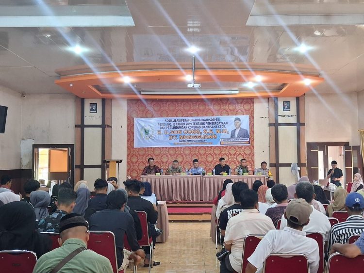 H.Ilson Cong Dt.Mongguang Wakil Ketua Komisi II DPRD Sumbar Sosialisasi Perda No.16 Tahun 2019