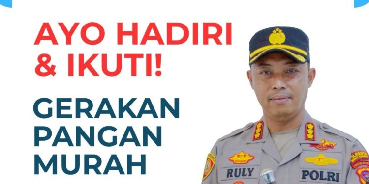 Polresta Bukittinggi Gelar Gerakan Pangan Murah, Beras dan Telur Dijual di Bawah Harga Pasar